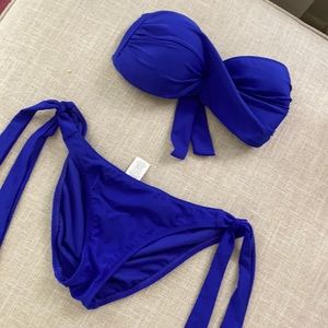 Strapless bikini